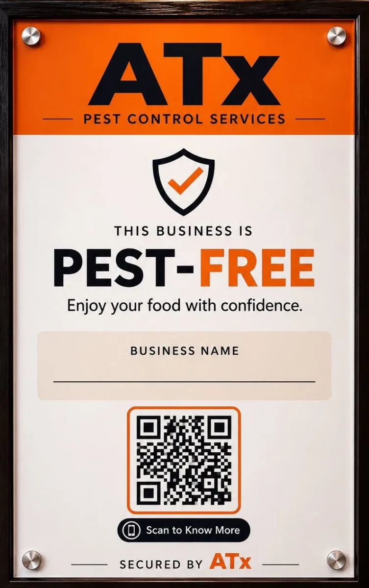 ATx Protected Premises Certificate Plaque